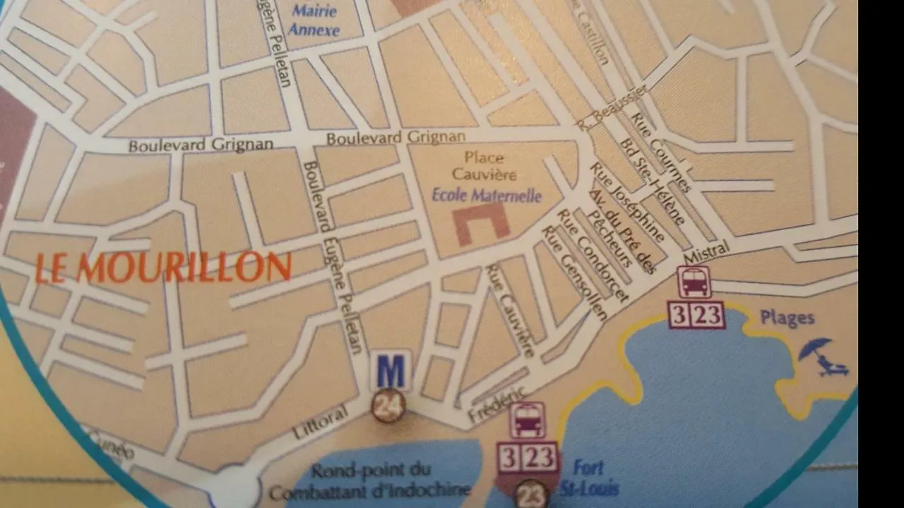 Apartment Ferienwohnung Mourillon Toulon Frankreich